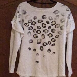 Democracy Knit Sweatshirt, Size Large, like new, Non smoking home.